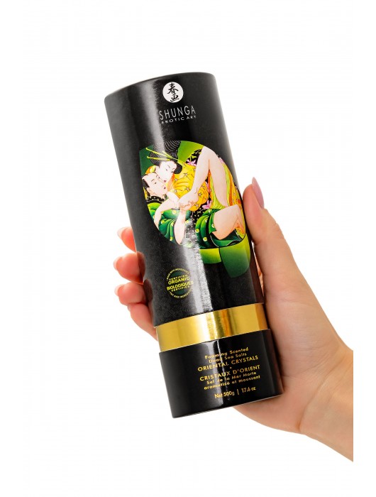 Соль Мёртвого моря для ванны Oriental Crystals «Цветок лотоса» - 500 гр. -  - Магазин феромонов в Сыктывкаре