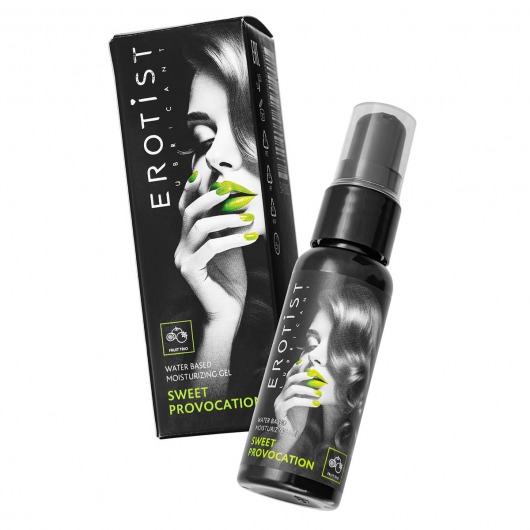 Съедобный гель Erotist Sweet Provocation Fruit Trio со вкусом киви, граната и яблока - 30 мл. - Erotist Lubricants - купить с доставкой в Сыктывкаре