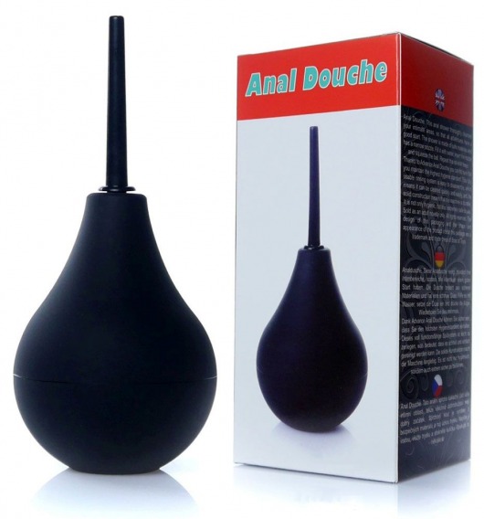 Черный интимный душ-спринцовка - Boys of Toys - купить с доставкой в Сыктывкаре
