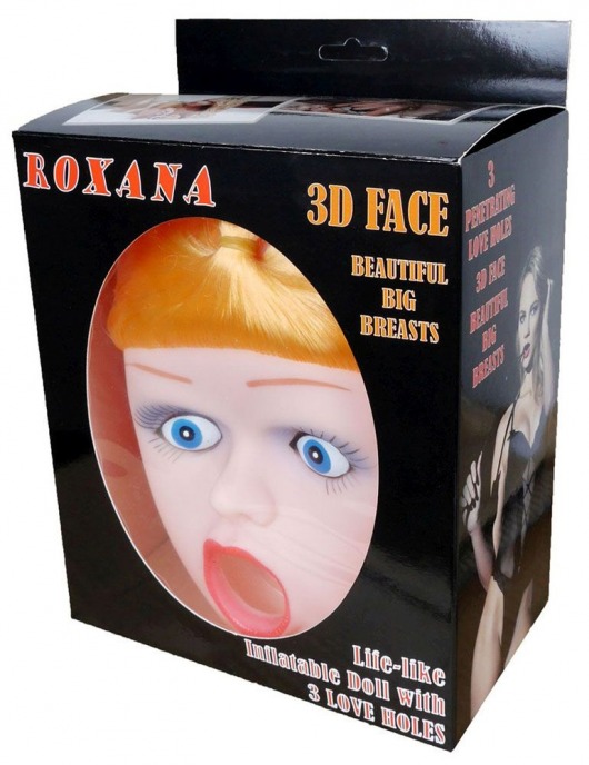 Надувная секс-кукла Roxana 3D - Boys of Toys - в Сыктывкаре купить с доставкой