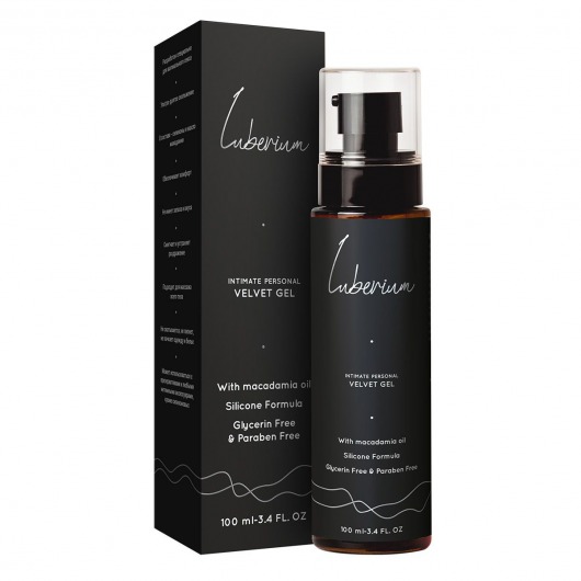 Интимный гель на силиконовой основе с маслом макадамии Luberium Velvel Gel - 100 мл. - Luberium - купить с доставкой в Сыктывкаре