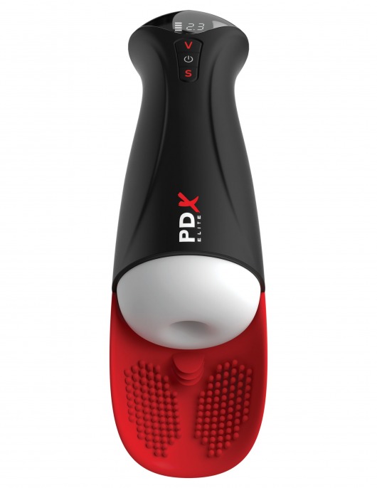 Мастурбатор в колбе с вибрацией Fuck-O-Matic Pro XL - Pipedream - в Сыктывкаре купить с доставкой