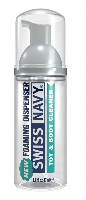 Очищающая пенка для игрушек и тела Toy   Body Cleaner Foamer - 47 мл. - Swiss navy - купить с доставкой в Сыктывкаре