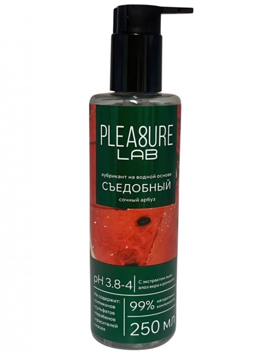 Лубрикант на водной основе Pleasure Lab с ароматом арбуза - 250 мл. - Pleasure Lab - купить с доставкой в Сыктывкаре