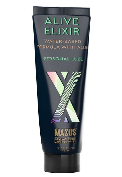 Интимный гель на водной основе MAXUS Alive Elixir - 75 мл. - Maxus - купить с доставкой в Сыктывкаре
