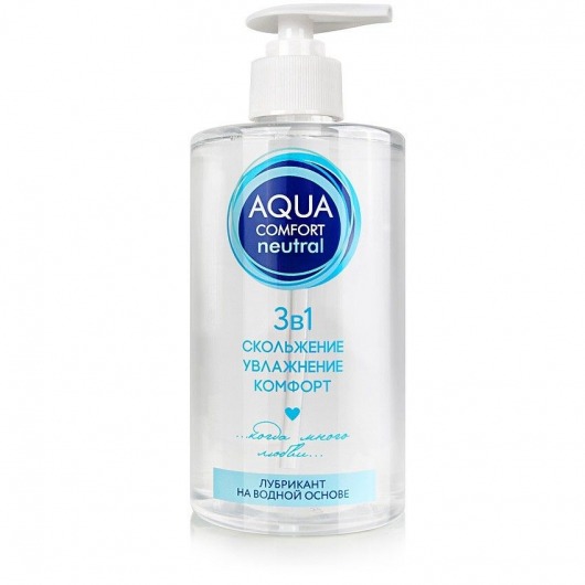 Лубрикант на водной основе Aqua Comfort Neutral - 440 гр. - Биоритм - купить с доставкой в Сыктывкаре
