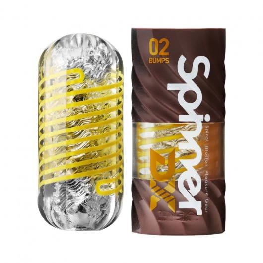 Мастурбатор Tenga Spinner DX 02 Bumps - Tenga - в Сыктывкаре купить с доставкой