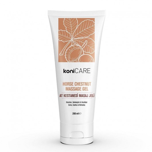 Расслабляющий массажный гель Konicare Horse Chestnut Massage Gel - 200 мл. - KoniCARE - купить с доставкой в Сыктывкаре