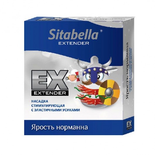 Стимулирующая насадка Sitabella Extender  Ярость норманна - Sitabella - купить с доставкой в Сыктывкаре