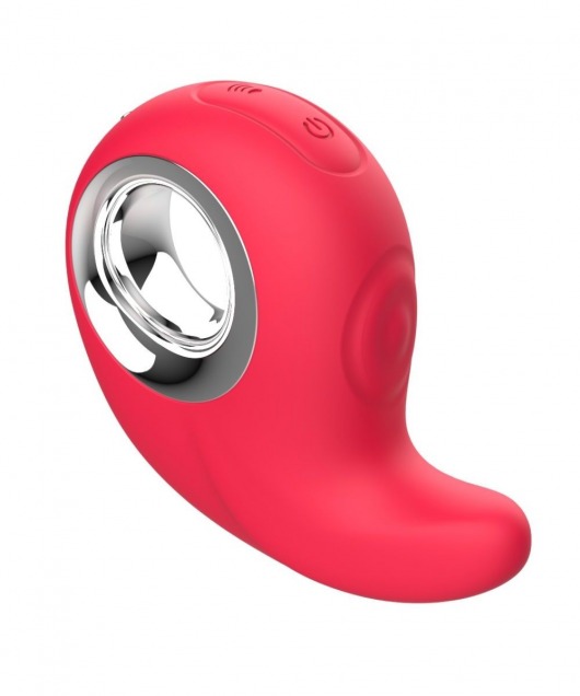 Красный клиторальный массажер с функцией постукивания - Secwell в Сыктывкаре Красный клиторальный массажер с функцией постукивания - Secwell