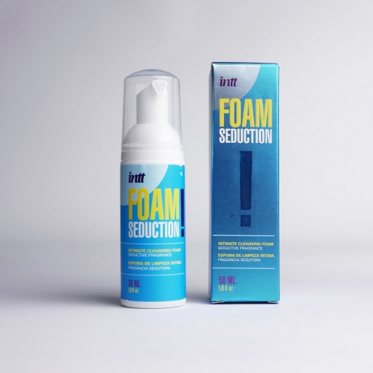 Очищающая пенка для тела Foam Seduction - 50 мл. - INTT - купить с доставкой в Сыктывкаре
