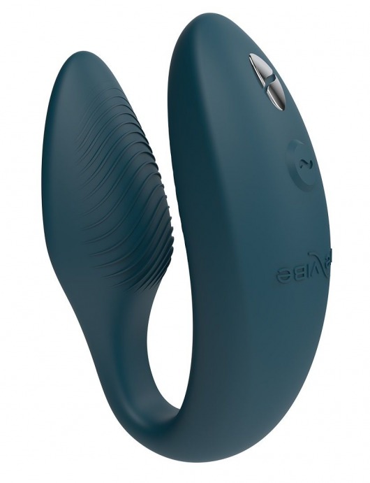 Зеленый вибратор для пар We-Vibe Sync 2 с пультом ДУ - We-vibe купить в Сыктывкаре с доставкой в Orgasmix.ru Зеленый вибратор для пар We-Vibe Sync 2 с пультом ДУ - We-vibe