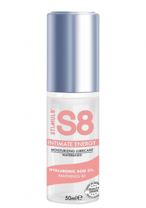 Лубрикант на водной основе с гиалуроновой кислотой S8 Intimate Energy - 50 мл. - Stimul8 - купить с доставкой в Сыктывкаре