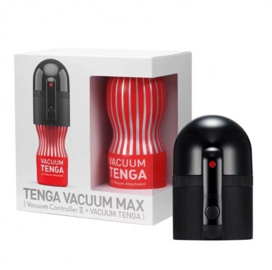 Набор Tenga Vacuum Max: мастурбатор и устройство для создания вакуума - Tenga - в Сыктывкаре купить с доставкой Набор Tenga Vacuum Max: мастурбатор и устройство для создания вакуума - Tenga - в Сыктывкаре купить с доставкой