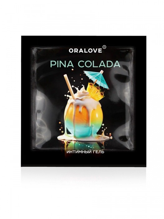 Саше съедобной оральной смазки OraLove с ароматом пина колада - 3 гр. - Биоритм - купить с доставкой в Сыктывкаре