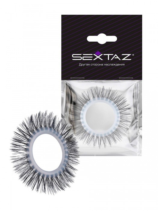 Круглое эрекционное кольцо с длинными «ресничками» - Sextaz - в Сыктывкаре купить с доставкой