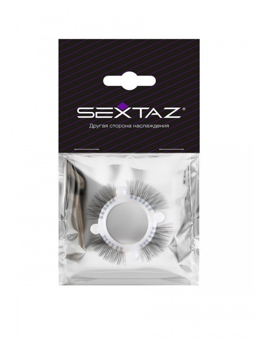 Эластичное кольцо с «ресничками» и 4 шариками - Sextaz - в Сыктывкаре купить с доставкой