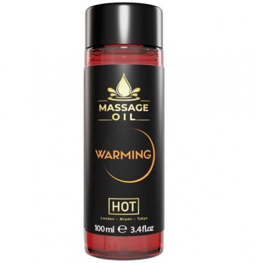 Массажное масло с согревающим эффектом Massage Oil Warming - 100 мл. - HOT - купить с доставкой в Сыктывкаре