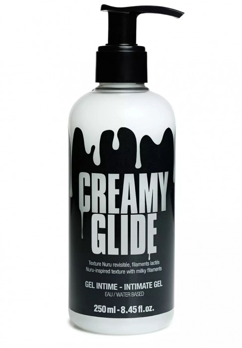 Лубрикант на водной основе Creamy Glide с консистенцией спермы - 250 мл. - Strap-on-me - купить с доставкой в Сыктывкаре