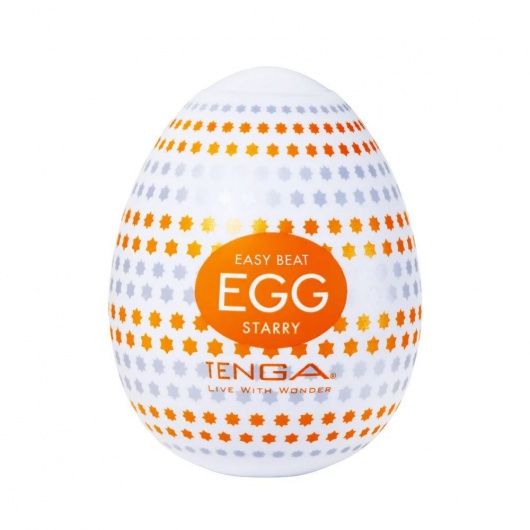 Мастурбатор-яйцо Tenga Egg Starry - Tenga - в Сыктывкаре купить с доставкой