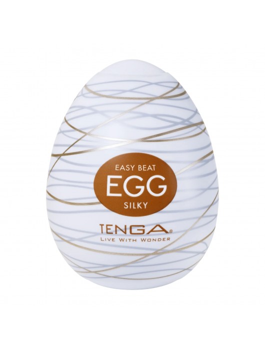 Мастурбатор-яйцо Tenga Egg Silky - Tenga - в Сыктывкаре купить с доставкой