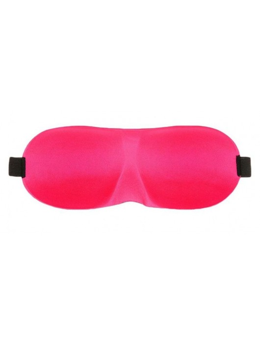 Розовая глухая маска на резинке - Sitabella - купить с доставкой в Сыктывкаре