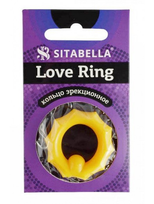 Цветное эрекционное кольцо Love Ring - Sitabella - в Сыктывкаре купить с доставкой