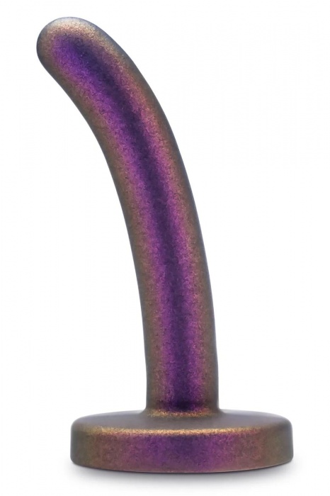 Фиолетовая насадка с гладкой поверхностью Surrender 4.75 Inch Beginner Pegging Dildo - 12 см. - Blush Novelties - купить с доставкой в Сыктывкаре