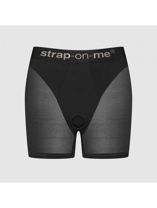 Трусики-шорты для фиксации насадок Strap-on-me Harness Lingerie Halo - size S - Strap-on-me - купить с доставкой в Сыктывкаре