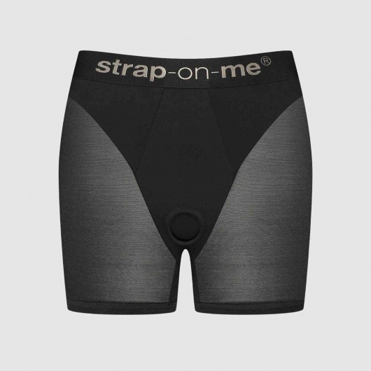 Трусики-шорты для фиксации насадок Strap-on-me Harness Lingerie Halo - size XL - Strap-on-me - купить с доставкой в Сыктывкаре