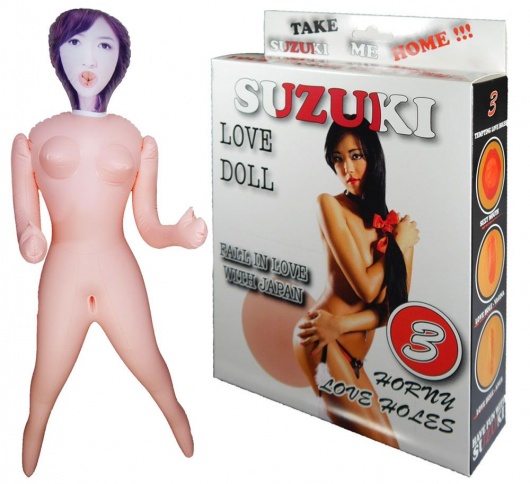 Надувная секс-кукла Suzuki - Boys of Toys - в Сыктывкаре купить с доставкой