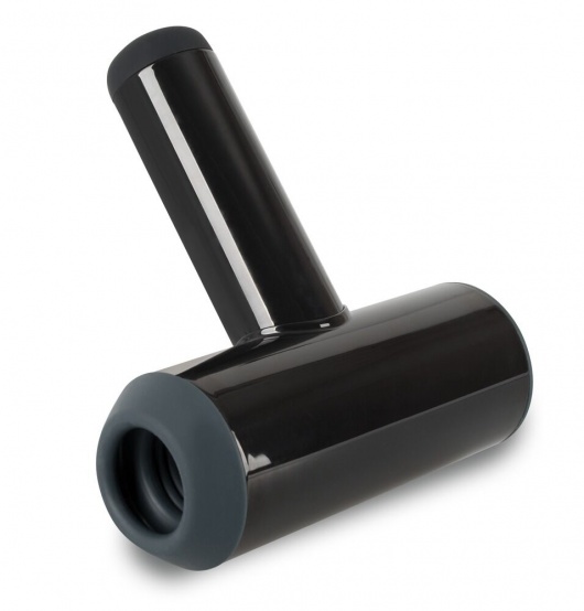 Черный мастурбатор с удобной ручкой Masturbator with 2 Functions - Orion - в Сыктывкаре купить с доставкой