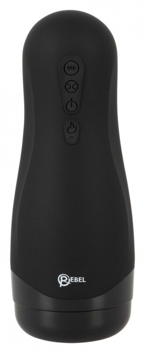 Черный вибромастурбатор с подогревом Masturbator with 3 Functions - Orion - в Сыктывкаре купить с доставкой