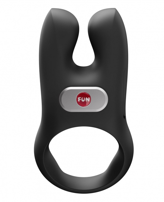 Черное эрекционное виброкольцо Nos - Fun Factory - в Сыктывкаре купить с доставкой