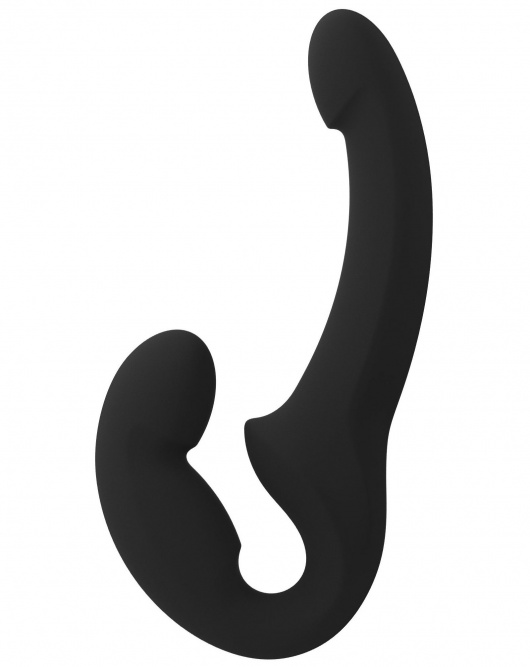 Черный безремневой страпон Share Lite - Fun Factory - купить с доставкой в Сыктывкаре