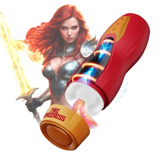 Интерактивный мастурбатор Solara с нагревом, вибрацией и поступательными движениями - Shots Media BV - в Сыктывкаре купить с доставкой