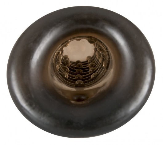 Насадка на пенис Rebel smoke с рёбрышками и отверстием под мошонку - Orion - в Сыктывкаре купить с доставкой