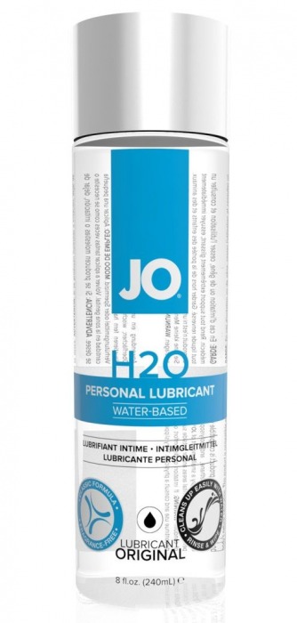 Нейтральный лубрикант на водной основе JO Personal Lubricant H2O - 240 мл. - System JO - купить с доставкой в Сыктывкаре