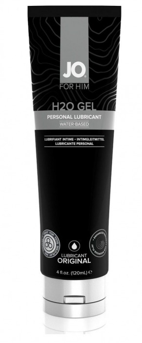 Лубрикант-гель для мужчин JO H2O GEL ORIGINAL - 120 мл. - System JO - купить с доставкой в Сыктывкаре