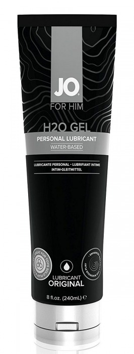 Лубрикант-гель для мужчин JO H2O GEL ORIGINAL - 240 мл. - System JO - купить с доставкой в Сыктывкаре