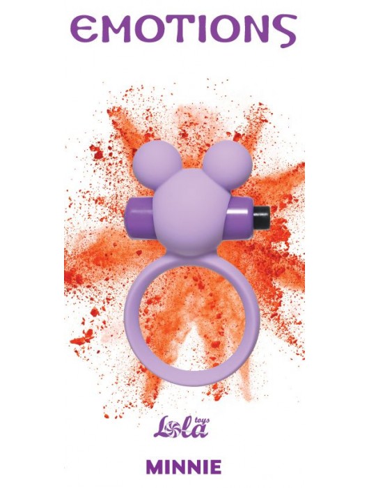 Сиреневое эрекционное виброколечко Emotions Minnie - Lola Games - в Сыктывкаре купить с доставкой