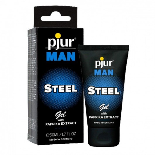 Эрекционный гель для пениса pjur MAN Steel Gel - 50 мл. - Pjur - купить с доставкой в Сыктывкаре