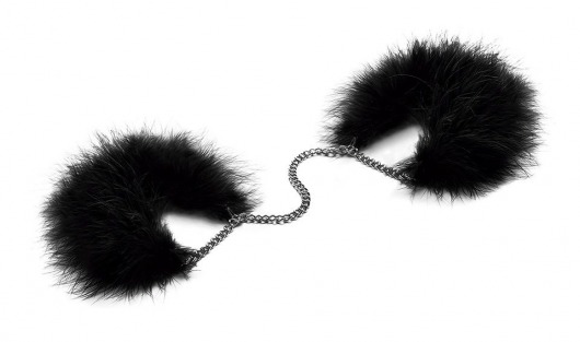 Перьевые наручники Za Za Zu Feather Handcuffs Bijoux - Bijoux Indiscrets - купить с доставкой в Сыктывкаре