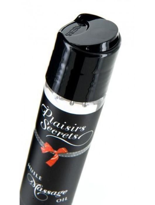 Массажное масло с ароматом кокоса Huile de Massage Gourmande Coco - 59 мл. - Plaisir Secret - купить с доставкой в Сыктывкаре
