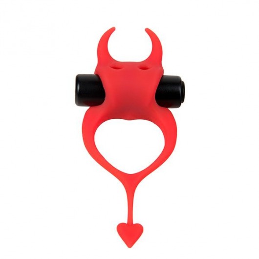 Красное эрекционное кольцо в форме дьяволенка DEVOL COCKRING - Adrien Lastic - в Сыктывкаре купить с доставкой