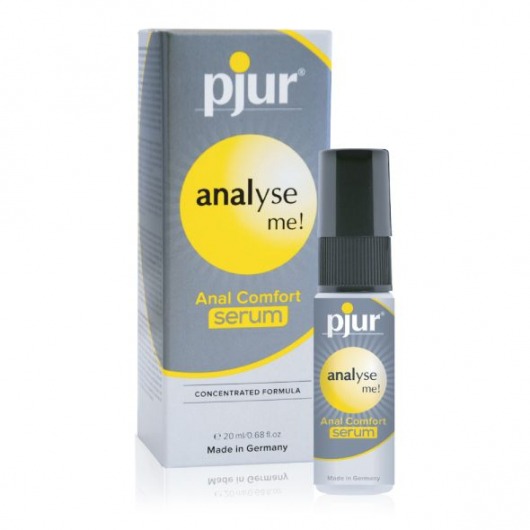 Анальный спрей pjur ANALYSE ME Serum - 20 мл. - Pjur - купить с доставкой в Сыктывкаре