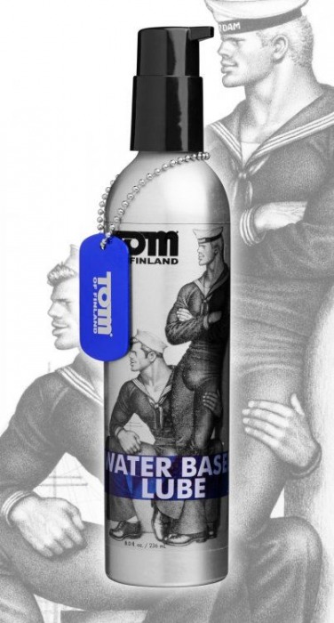 Лубрикант на водной основе Tom of Finland Water Based - 236 мл. - Доминирующее кольцо - купить с доставкой в Сыктывкаре