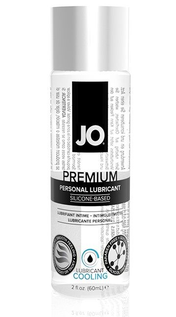 Охлаждающий лубрикант на силиконовой основе JO Personal Premium Lubricant Cooling - 60 мл. - System JO - купить с доставкой в Сыктывкаре