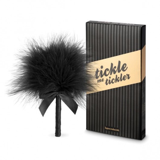 Пуховка для эротических игр Tickle Me Tickler - Bijoux Indiscrets - купить с доставкой в Сыктывкаре