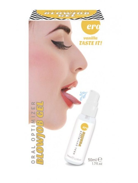 Увлажняющий гель для орального секса с ароматом ванили - 50 мл. - Ero - купить с доставкой в Сыктывкаре